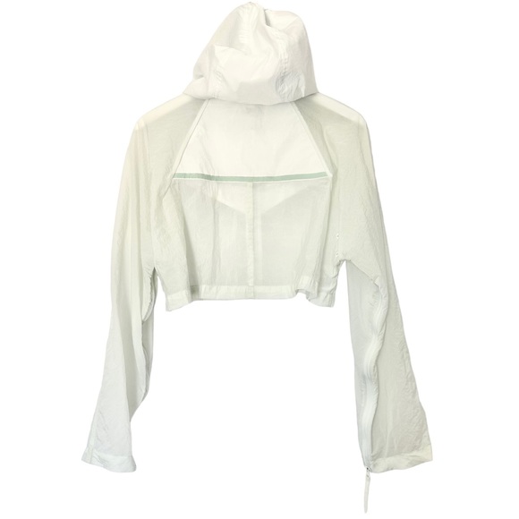 Nike Sportswear Women's Cropped  Woven Windbreaker Jacket Size S - Picture 4 of 16